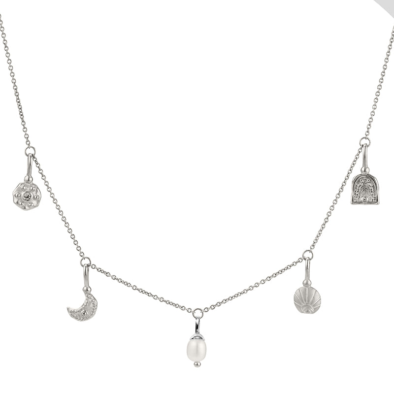 SEA & SKY CHARM NECKLACE