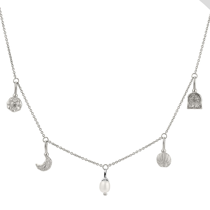 SEA & SKY CHARM NECKLACE