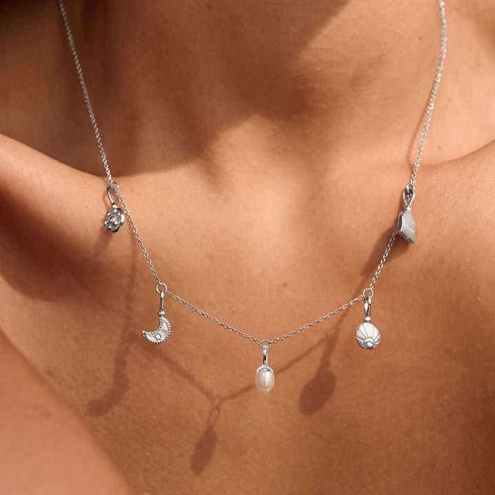 SEA & SKY CHARM NECKLACE