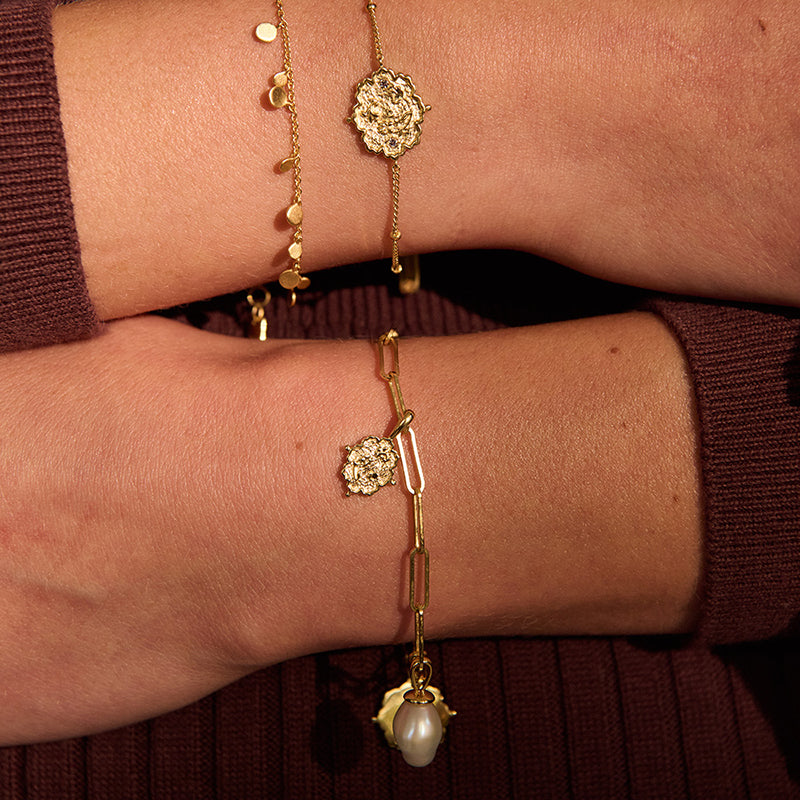LOVED ALWAYS CHARM BRACELET