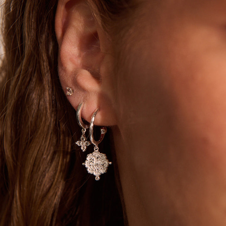 LOVED ALWAYS HOOP EARRINGS