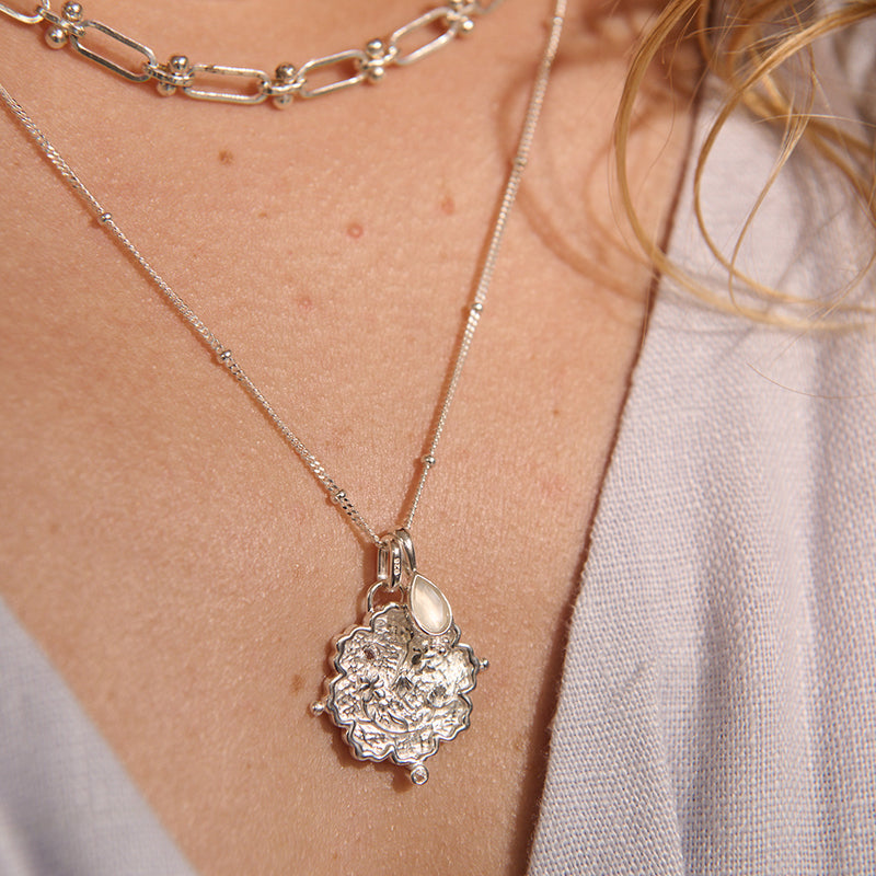 LOVED ALWAYS PENDANT NECKLACE LARGE