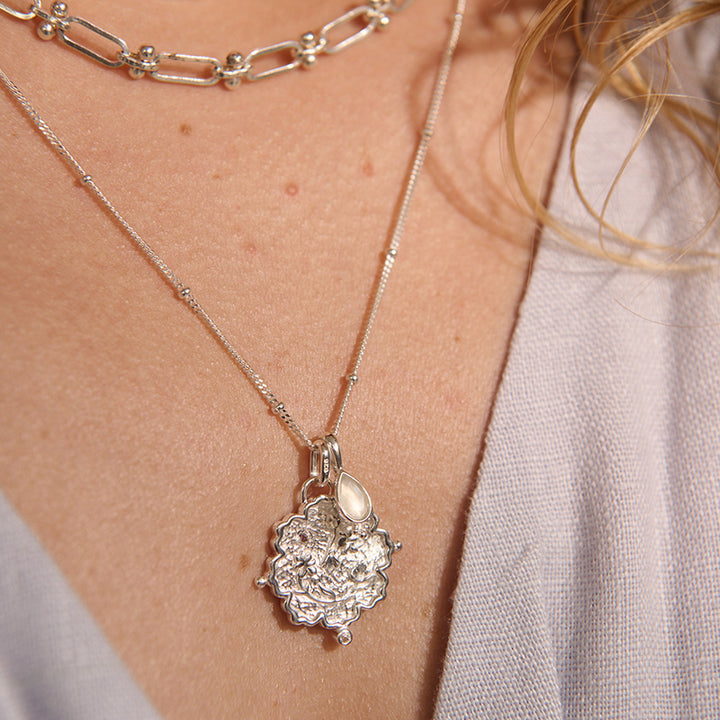 LOVED ALWAYS PENDANT NECKLACE LARGE