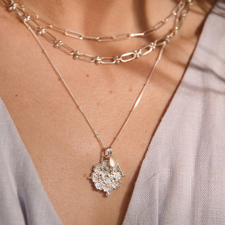 LOVED ALWAYS PENDANT NECKLACE LARGE