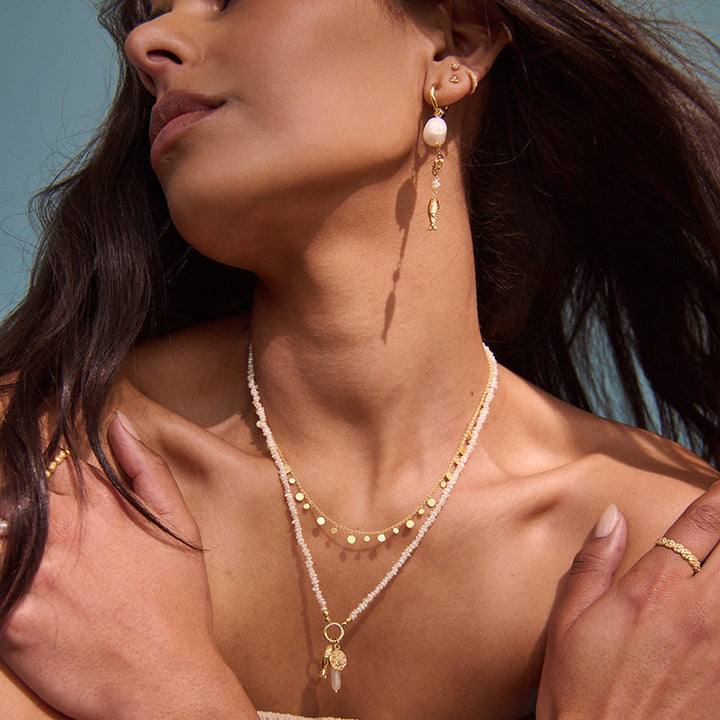 OF THE SEA KESHI PEARL NECKLACE