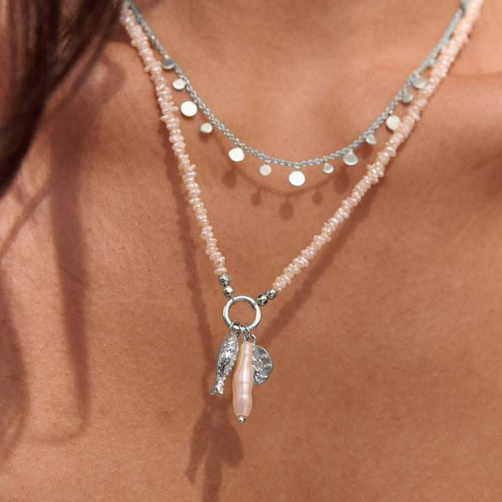 OF THE SEA KESHI PEARL NECKLACE