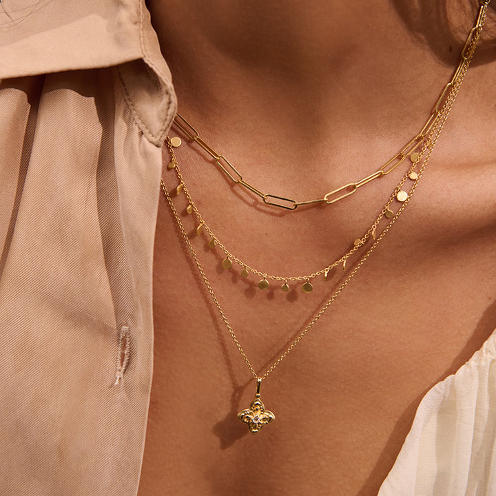 SAHARA FLOWER NECKLACE