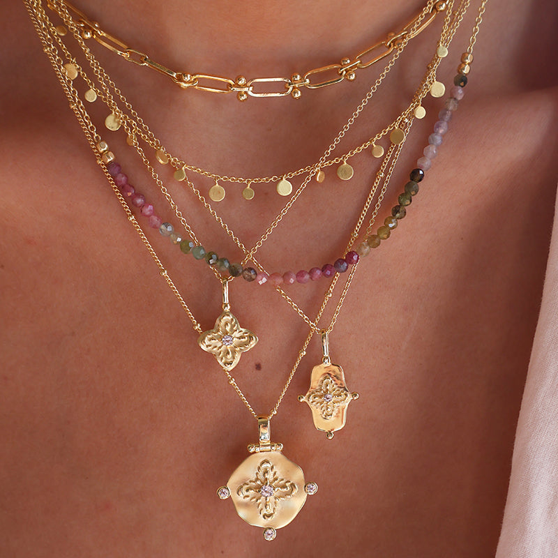 SAHARA FLOWER NECKLACE