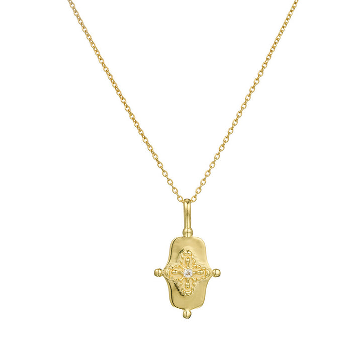 SAHARA SHIELD NECKLACE