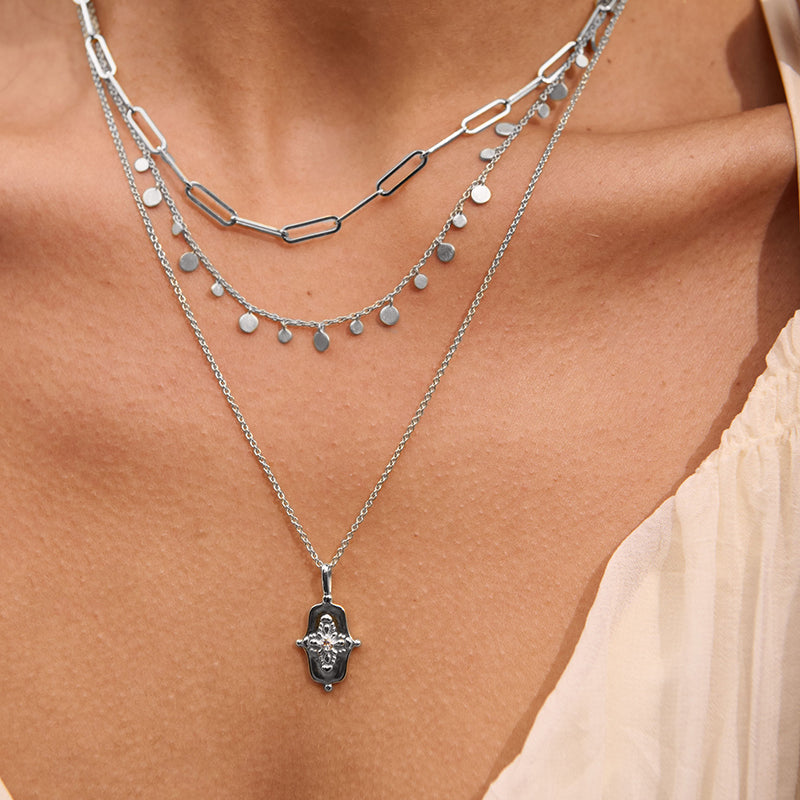 SAHARA SHIELD NECKLACE