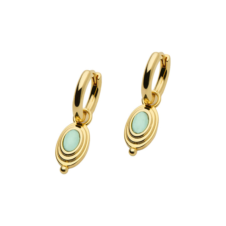 HORIZON BLUE TOPAZ EARRING