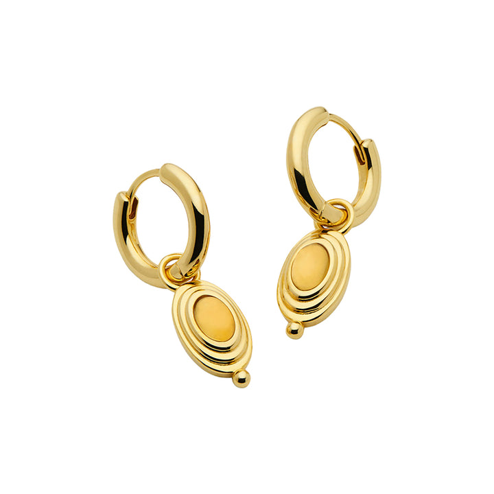 HORIZON CITRINE EARRING