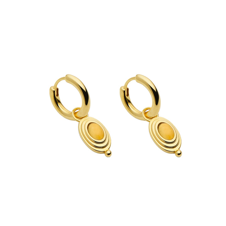 HORIZON CITRINE EARRING