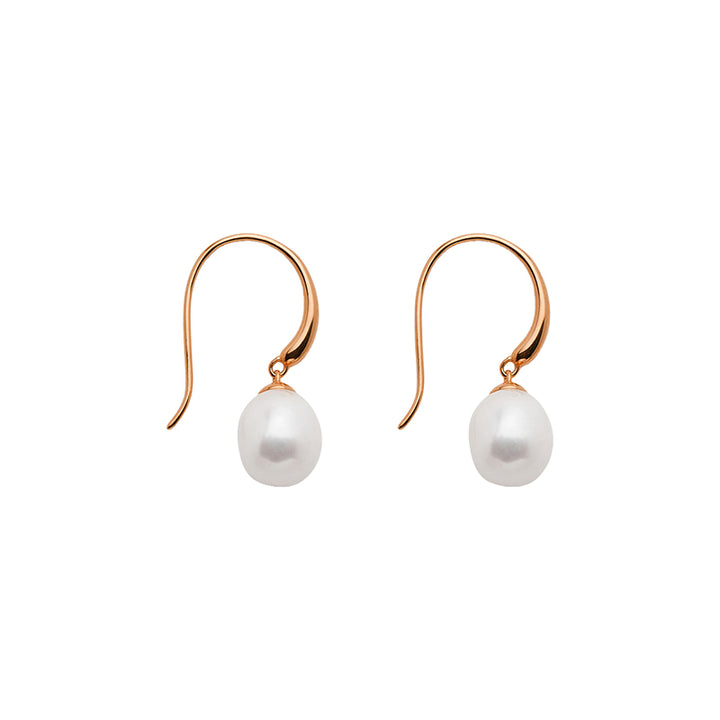 OCEAN GLOW & PEARL EARRING