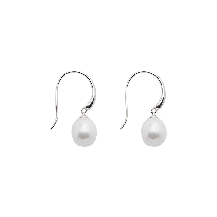 OCEAN GLOW & PEARL EARRING