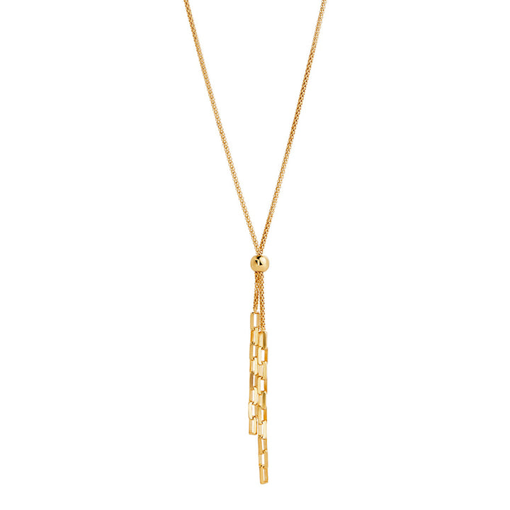 STARDUST CHAIN AND LINK NECKLACE