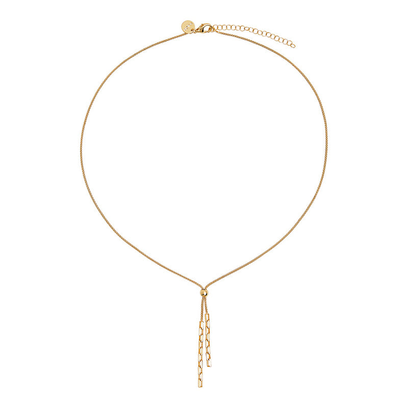 STARDUST CHAIN AND LINK NECKLACE