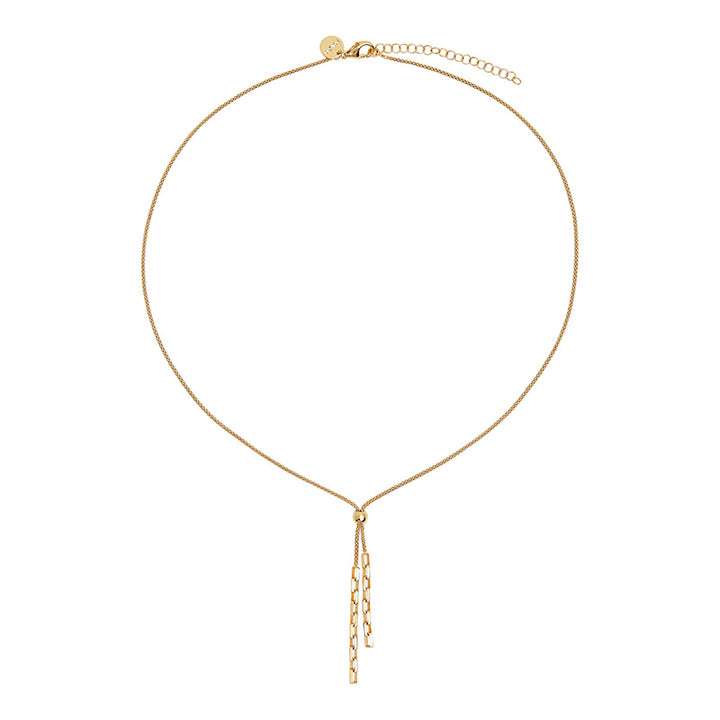 STARDUST CHAIN AND LINK NECKLACE