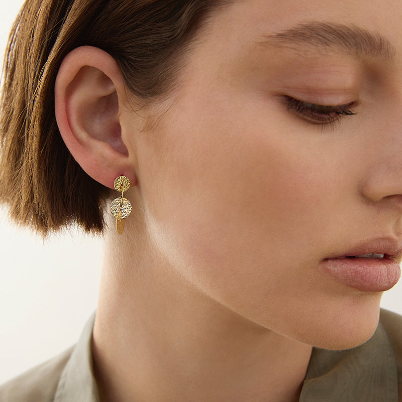 MILLELUCI CIRCULAR PETITE EARRINGS