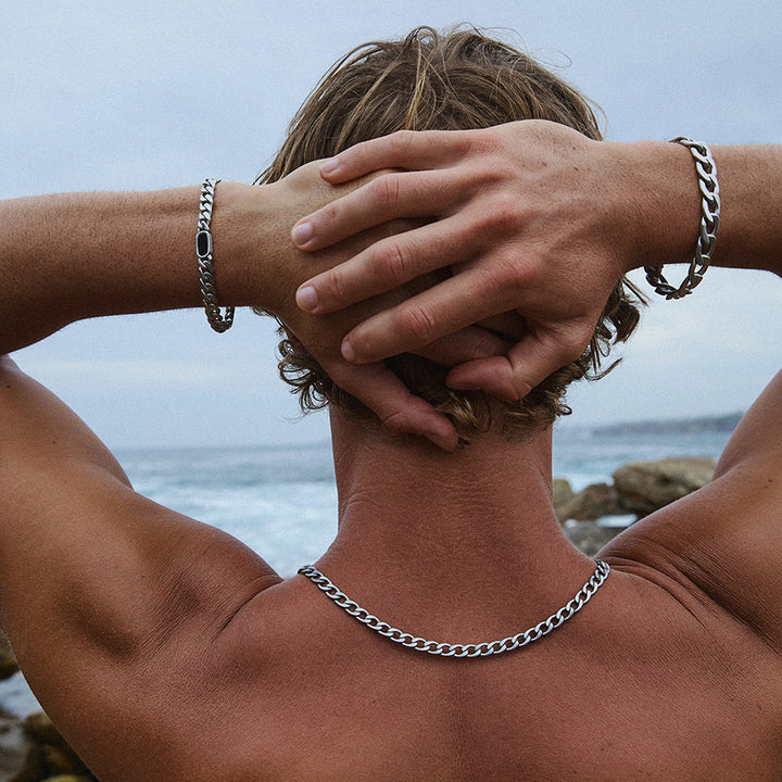 FORGE STEEL CHAIN BRACELET