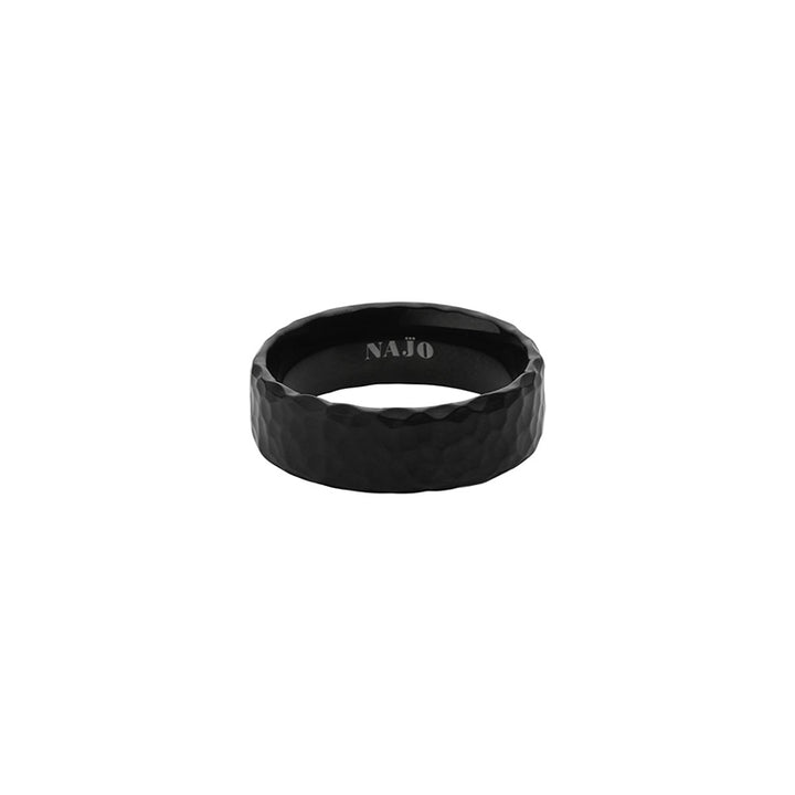 MIDNIGHT MENS BLACK RING