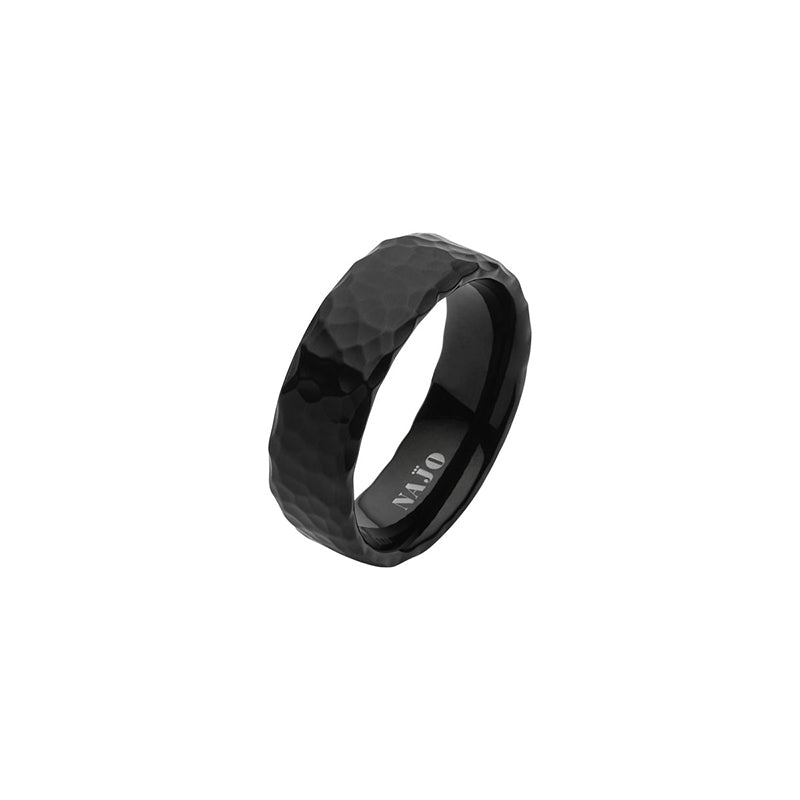 MIDNIGHT MENS BLACK RING