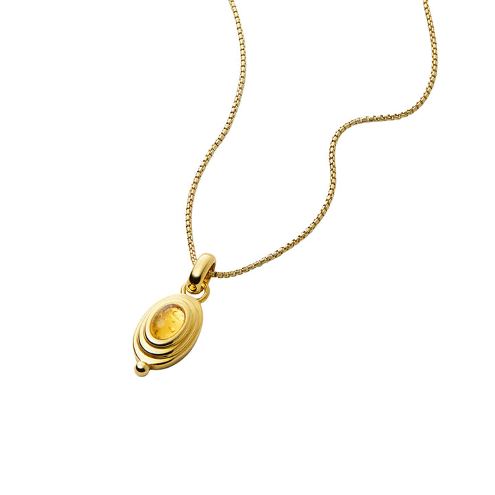 HORIZON CITRINE NECKLACE