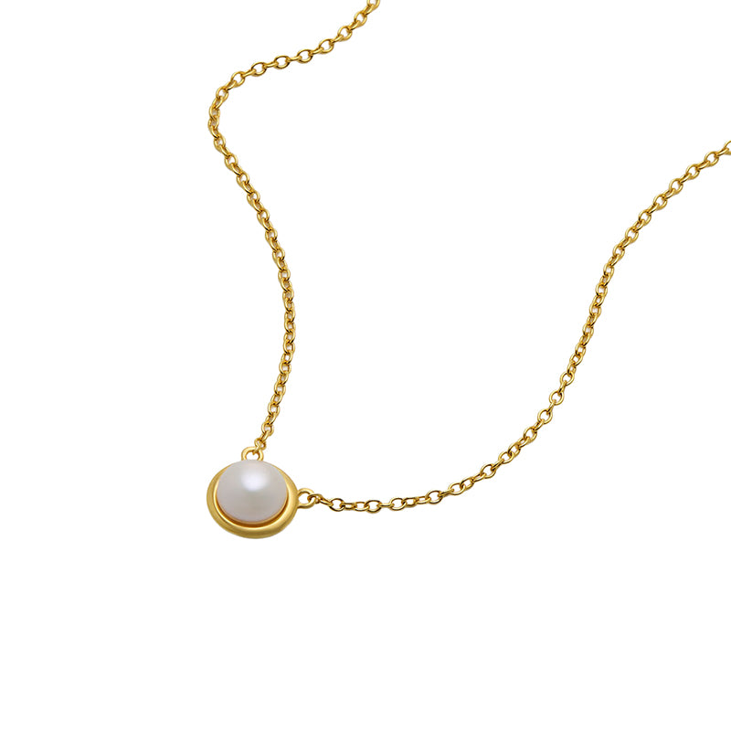 MOONBEAM & PEARL NECKLACE