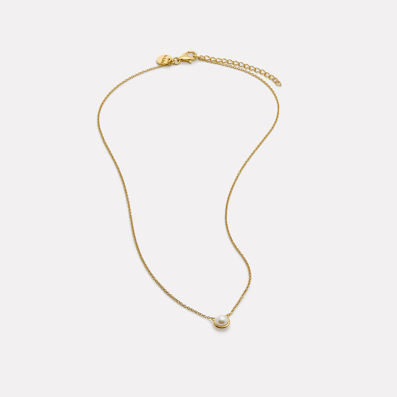 MOONBEAM & PEARL NECKLACE