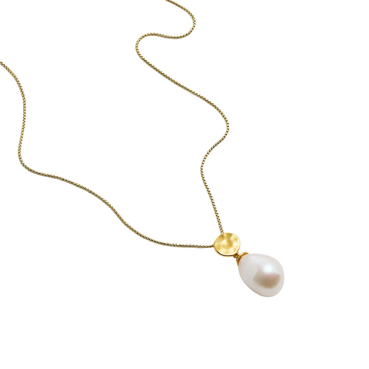 OCEAN DRIFT & PEARL NECKLACE