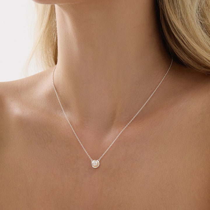 MOONBEAM & PEARL NECKLACE
