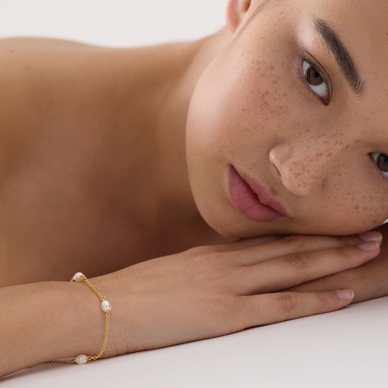 TIDAL WHISPER PEARL BRACELET