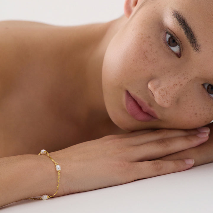 TIDAL WHISPER PEARL BRACELET