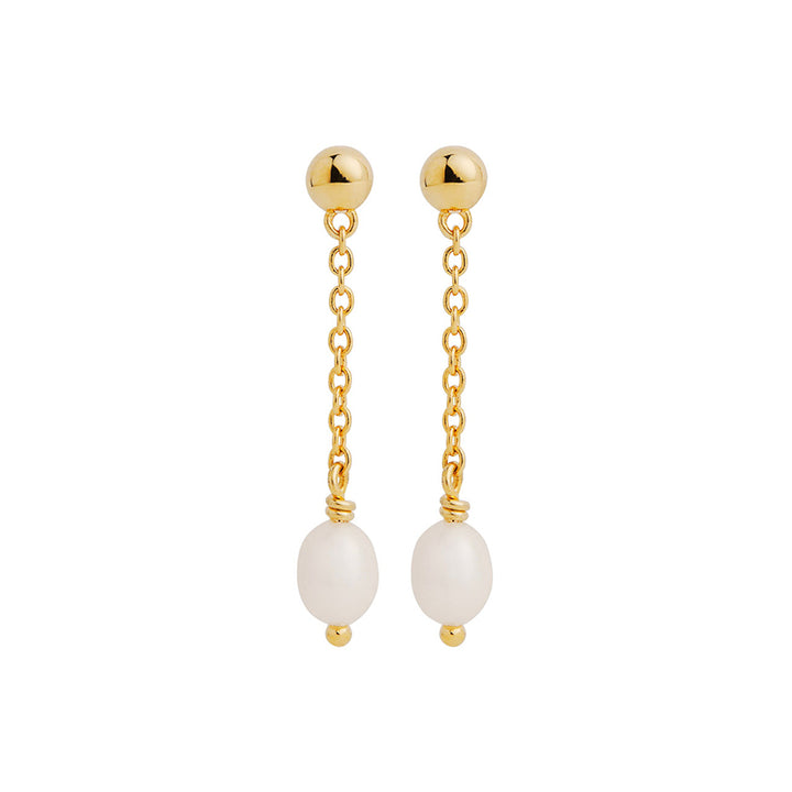 TIDAL WHISPER SINGLE PEARL EARRING