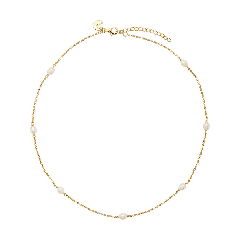 TIDAL WHISPER PEARL NECKLACE