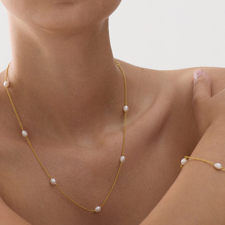 TIDAL WHISPER PEARL BRACELET