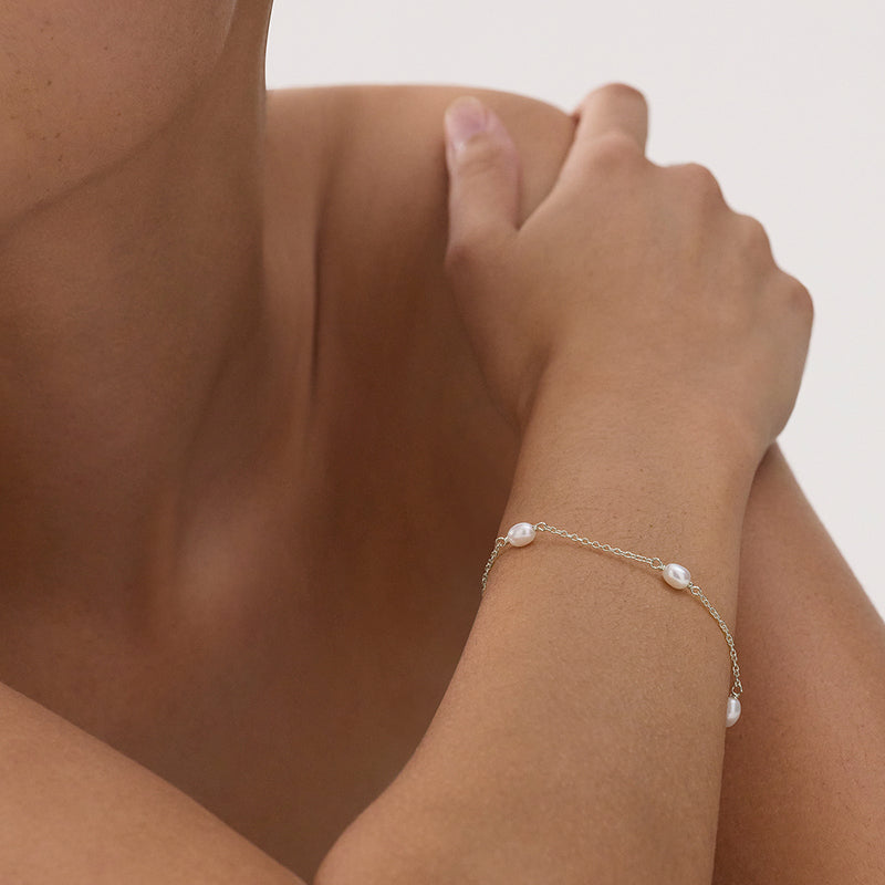 TIDAL WHISPER PEARL BRACELET