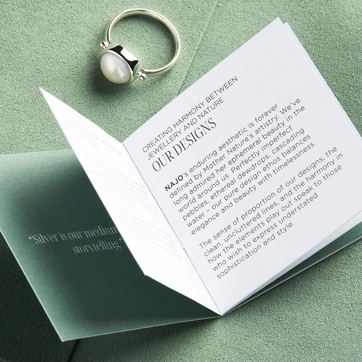 GARLAND PEARL RING