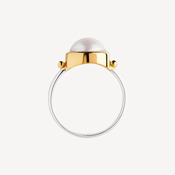 GARLAND PEARL RING