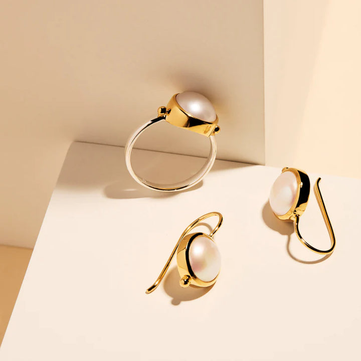 GARLAND PEARL RING