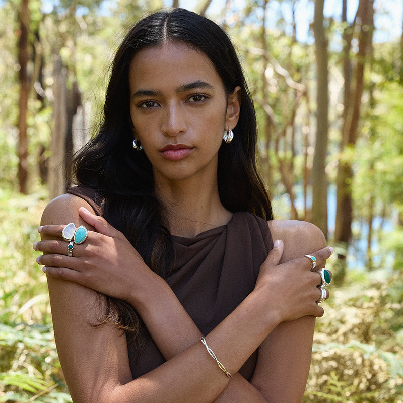 EMERGENCE AMAZONITE RING