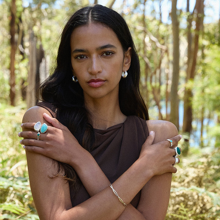 EMERGENCE AMAZONITE RING