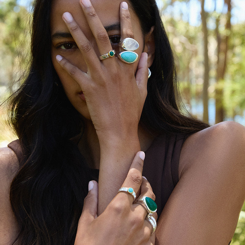 EMERGENCE MOONSTONE RING