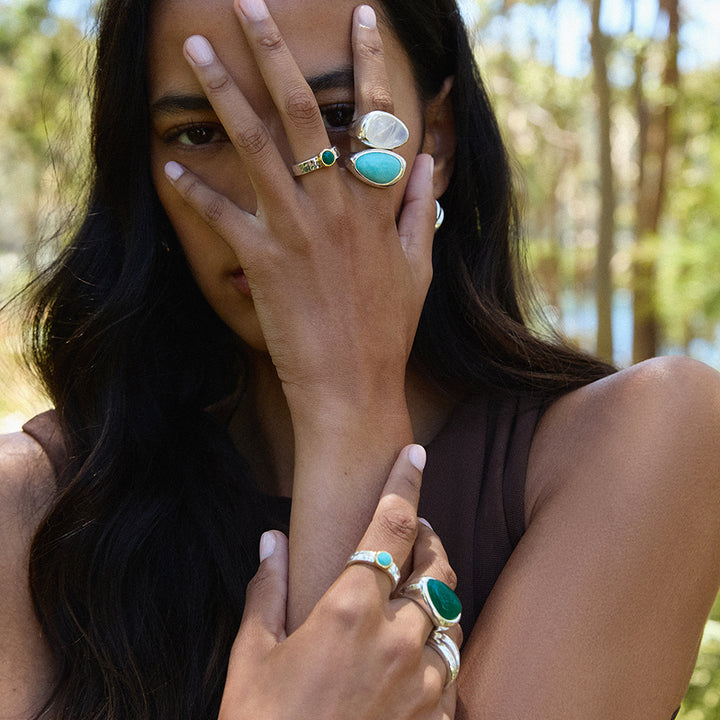 EMERGENCE MOONSTONE RING