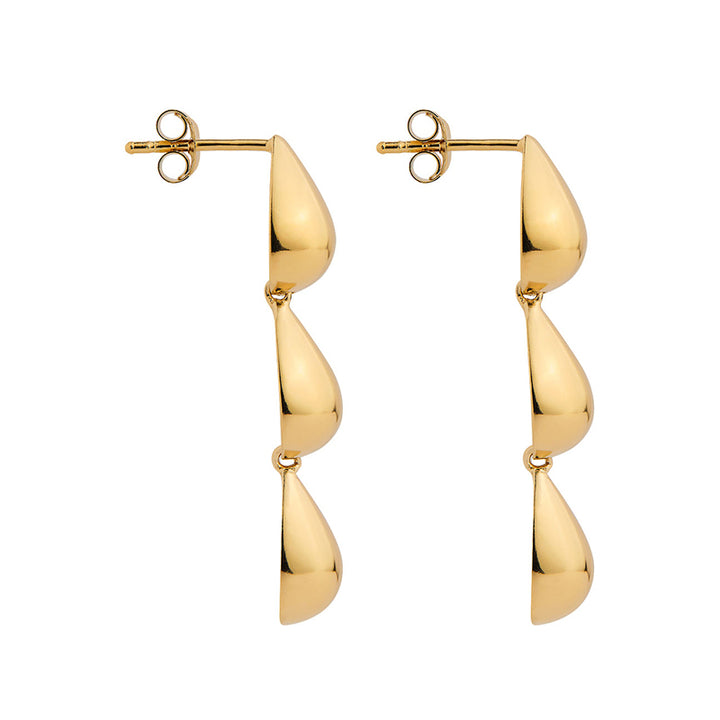 LIORA TRIPLE DROP STUD EARRING