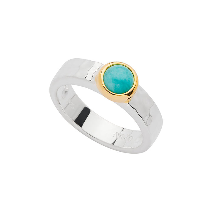 SOLACE AMAZONITE RING