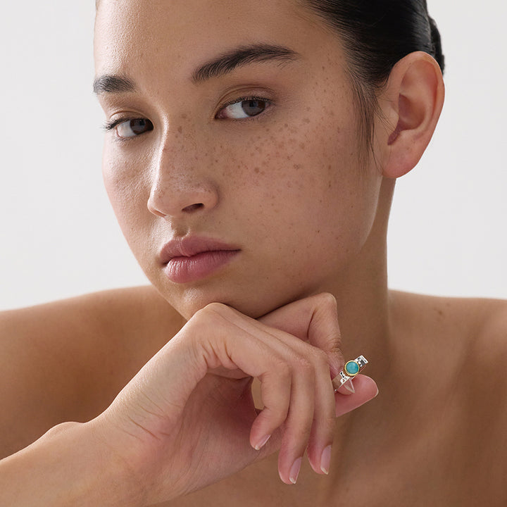 SOLACE AMAZONITE RING