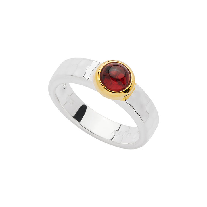 SOLACE GARNET RING