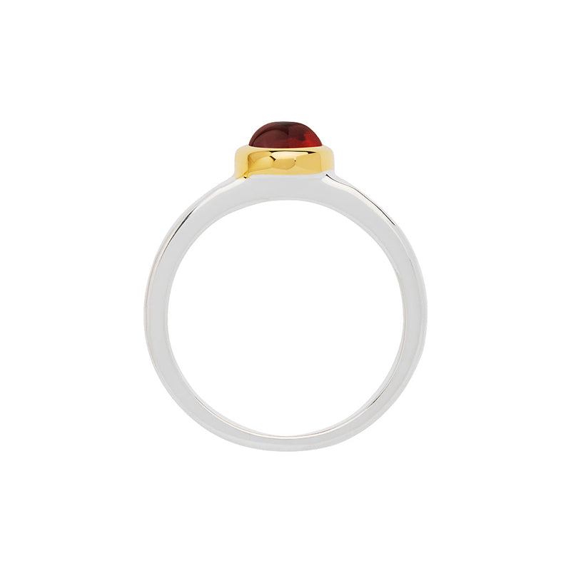 SOLACE GARNET RING