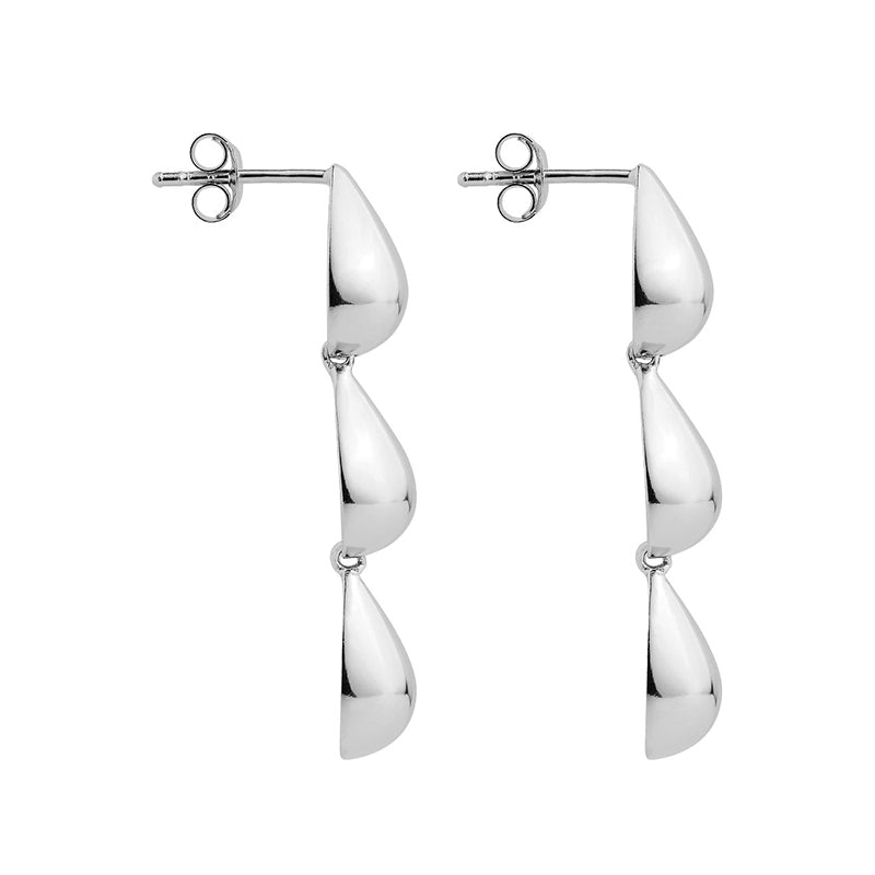 LIORA TRIPLE DROP STUD EARRING